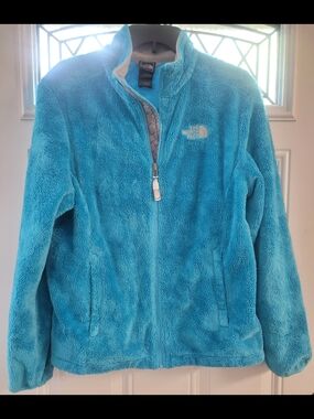 The North Face Soft Plush Full-Zip Jacket - Bright Turquoise